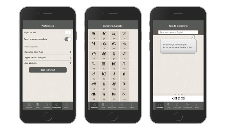 Persian Cuneiform Script